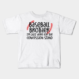 Saying Baseball Brother Sport Kids T-Shirt